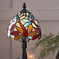 Lorette — Tiffany Style Mini Table Lamp — Stained Glass — 15cm