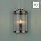 Laura Ashley Harrington Wall Light – Antique Brass and Glass