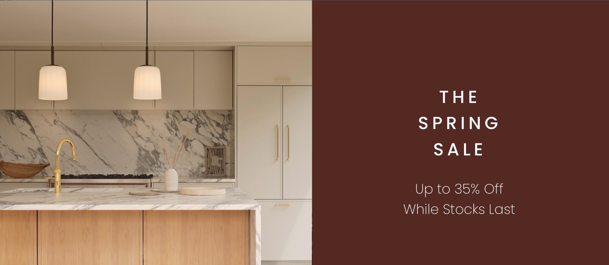 The spring lighting sale
