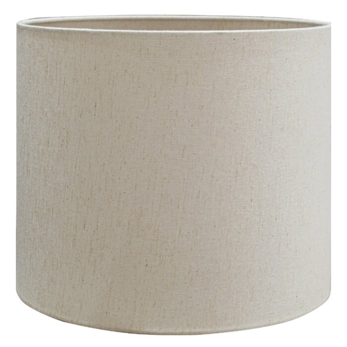 Jasper Table Lamp - Bronze with Natural Linen Drum Shade