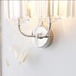 Pickering - Art Deco Wall Light - Clear Cut Glass & Bright Nickel