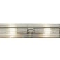 Tai - Large Two Light Wall Light with Glass Rods - Antique Brass