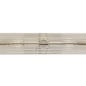 Tai - Large Two Light Wall Light with Glass Rods - Antique Brass