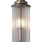Tai - Large Two Light Wall Light with Glass Rods - Bronze