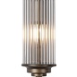 Tai - Large Two Light Wall Light with Glass Rods - Bronze
