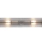 Tai - Large Two Light Wall Light with Glass Rods - Bronze
