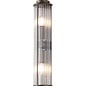 Tai - Large Two Light Wall Light with Glass Rods - Bronze