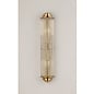 Tai - Large Two Light Wall Light with Glass Rods - Gold