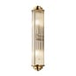 Tai - Large Two Light Wall Light with Glass Rods - Gold