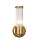 Tai - Single Light Wall Light with Glass Rods - Gold