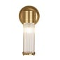 Tai - Single Light Wall Light with Glass Rods - Gold