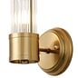 Tai - Single Light Wall Light with Glass Rods - Gold