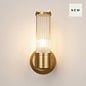 Tai - Single Light Wall Light with Glass Rods - Gold