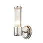Tai - Single Light Wall Light with Glass Rods - Polished Nickel