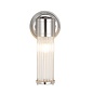 Tai - Single Light Wall Light with Glass Rods - Polished Nickel
