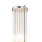 Tai - Single Light Wall Light with Glass Rods - Polished Nickel