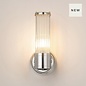 Tai - Single Light Wall Light with Glass Rods - Polished Nickel