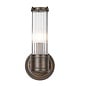 Tai - Single Light Wall Light with Glass Rods - Bronze