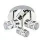Small LED Bubbles Bathroom Fitting - Polished Chrome