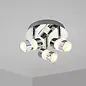 Small LED Bubbles Bathroom Fitting - Polished Chrome