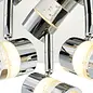 Small LED Bubbles Bathroom Fitting - Polished Chrome