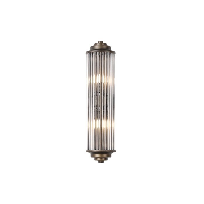 Tai - Two Light Wall Light with Glass Rods - Bronze