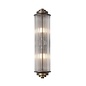 Tai - Two Light Wall Light with Glass Rods - Bronze