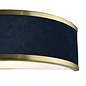 Alva  - Wall Light - Brushed Brass and Blue