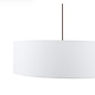 Isola - Easy Fit Pendant Shade - Ivory and Bronze - 60cm
