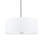 Isola - Easy Fit Pendant Shade - Ivory and Bronze - 40cm