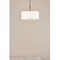 Isola - 3 Light Pendant Ceiling Light - Antique Bronze and Ivory Shade - 40cm