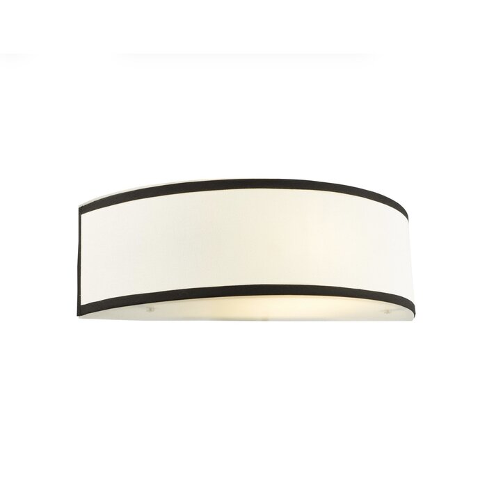 Gemima - Wall Light - White and White Frosted Acrylic with Shade