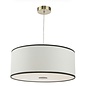 Gemima - Easy Fit Pendant with Shade - White and White Frosted Acrylic - 45cm