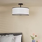 Gemima - Easy Fit Pendant with Shade - White and White Frosted Acrylic - 45cm
