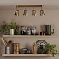 Jedda - 4 Light Bar Kitchen Spotlight - Aged Brass