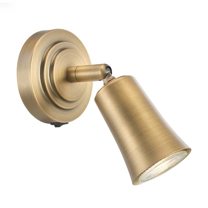 Jedda - Single Kitchen Spotlight - Aged Brass