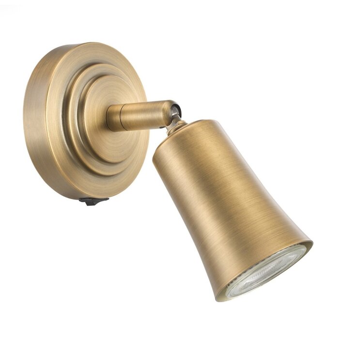 Jedda - Single Kitchen Spotlight - Aged Brass