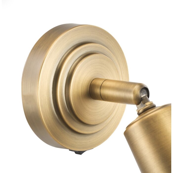 Jedda - Single Kitchen Spotlight - Aged Brass