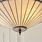 Fargo - 3 Light Inverted Tiffany Ceiling Light Pendant