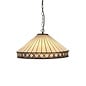 Fargo - 3 Light Tiffany Ceiling Light Pendant