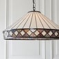 Fargo - 3 Light Tiffany Ceiling Light Pendant