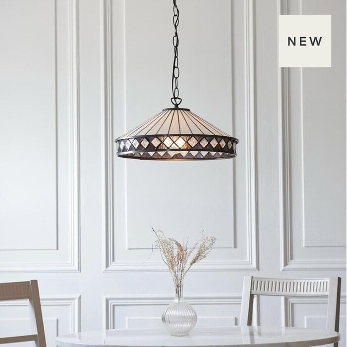Fargo - Medium Tiffany Ceiling Light Pendant