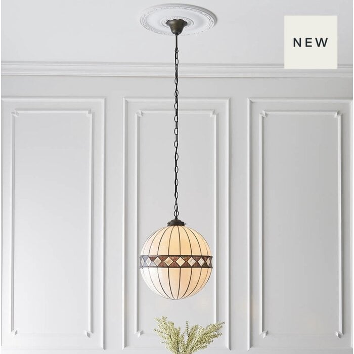 Fargo - Medium Tiffany Globe Pendant