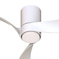 Sallis - Ceiling Fan with Adjustable LED Light - White