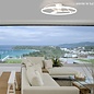Zen - Ceiling Fan with Dimmable LED Light - White
