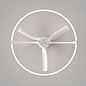 Zen - Ceiling Fan with Dimmable LED Light - White