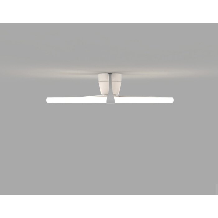 Zen - Ceiling Fan with Dimmable LED Light - White