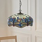 Dragonfly Blue - Tiffany Medium Pendant Ceiling Light