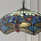 Dragonfly Blue - Tiffany Medium Pendant Ceiling Light