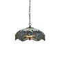 Dragonfly Blue - Tiffany Medium Pendant Ceiling Light